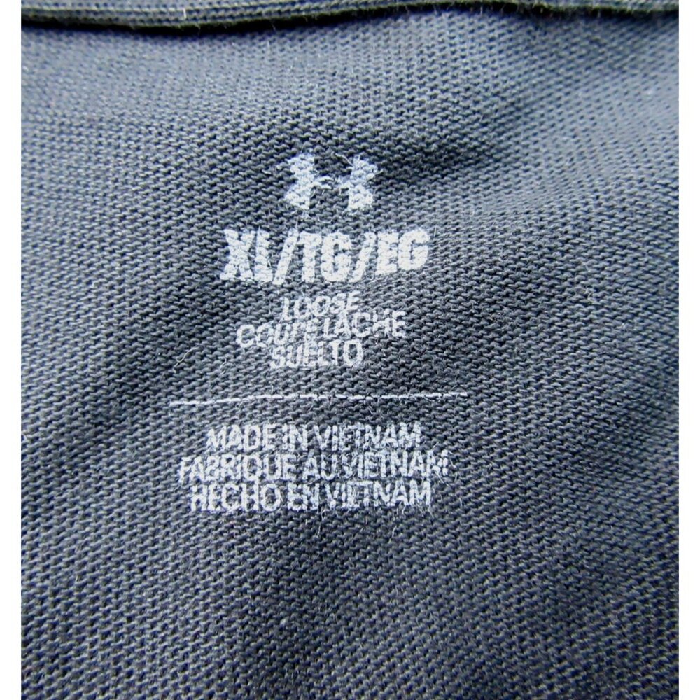 Under Armour Project Rock Wrecking Crew T-Shirt Mens Size XL Black Tee NEW - Picture 9 of 13